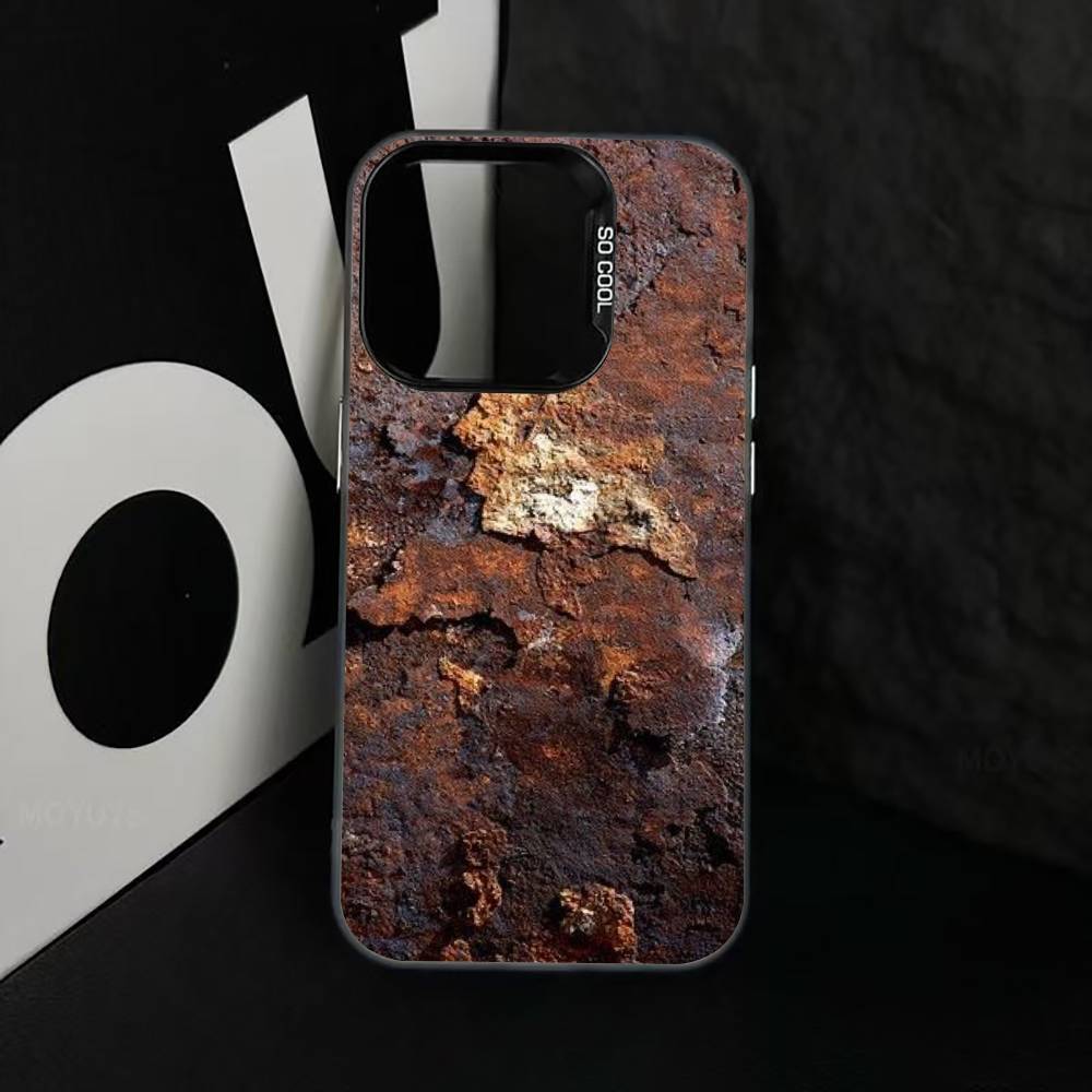 

R-Retro I-Industrial R-Rusty Phone Case For iPhone 17,16,15,14,13,12,11 Plus,Pro Max,XS,Colorful Silver Black Cover iPhone16se4