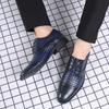 Men Luxury Casual Shoes Brogues Leather Loafers Office Dress Shoes Men Driving Moccasins Comfortable Party Fashion Shoe Big Size