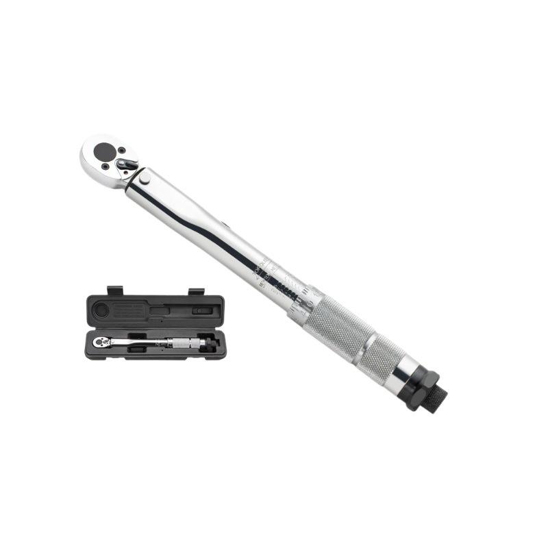 1/4 Drive Adjustable Preset Torque Wrench 5-25NM Professional Auto Machine Repair Ratchet Torque Spanner
