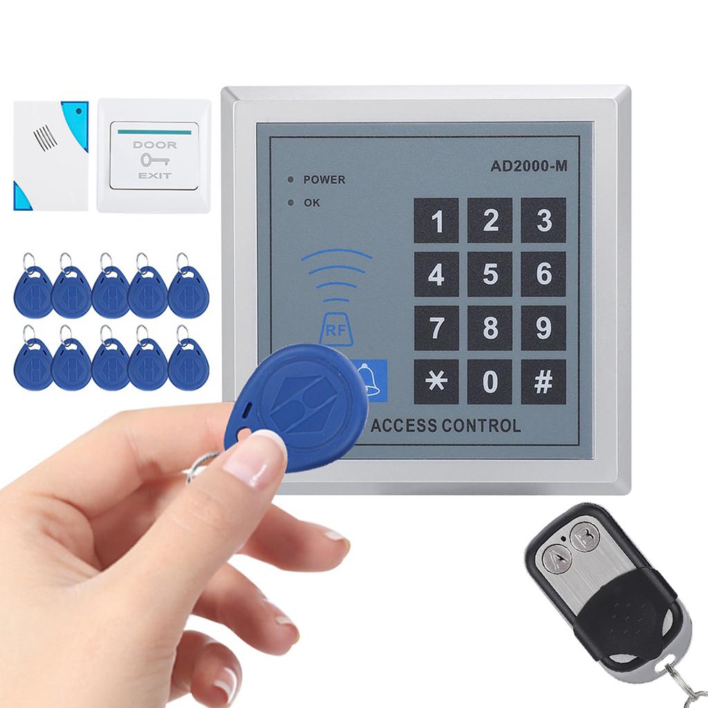 Kit de sistem de securitate cu tastatură și control acces cu parolă, fără încuietoare electrică, pentru ușă unică