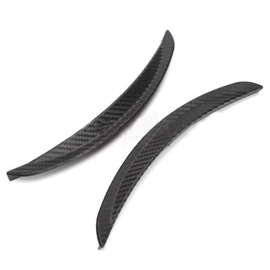 1Pair 24.5cm Soft Flares Arch PVC Fender Eyebrow Wheel Guard Kit for Car Truck