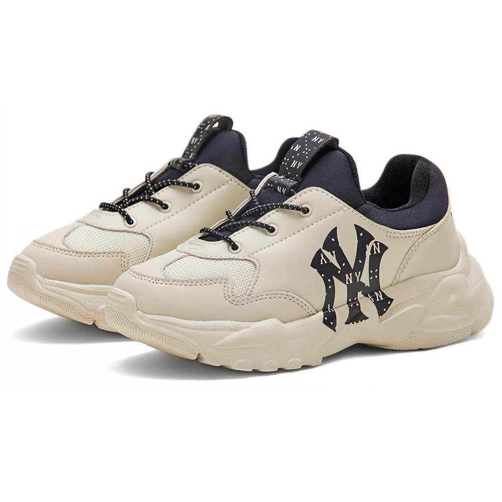 MLB New York Yankees Fashion Logo Slip-On Low-Top Kids Casual Shoes Kids Sneakers Black 7ASHJM43N-50IVS