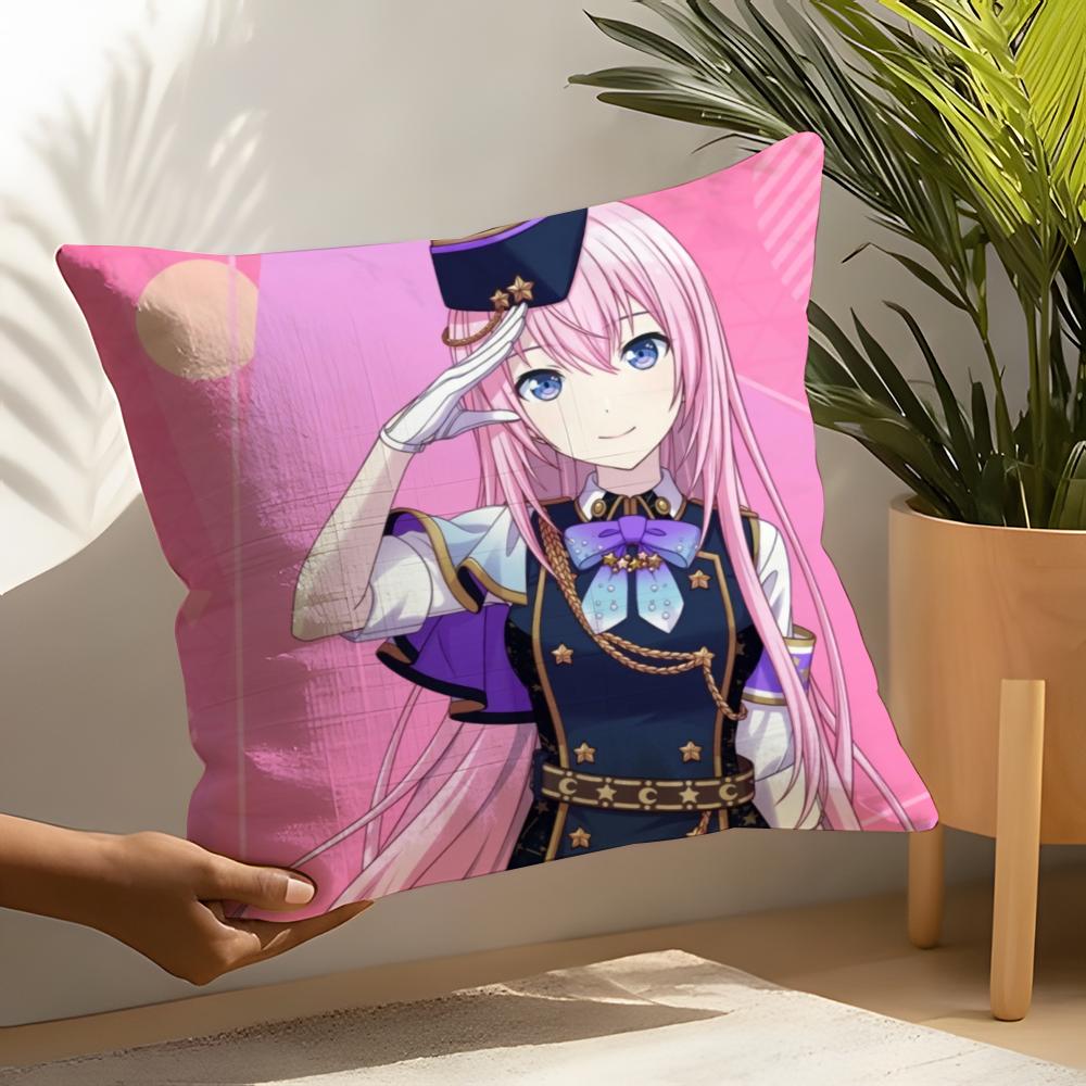 PProject Sekai Anime Young Pillow Case Home Living Room Decoration Linen Pillow Cases Cushion Cover