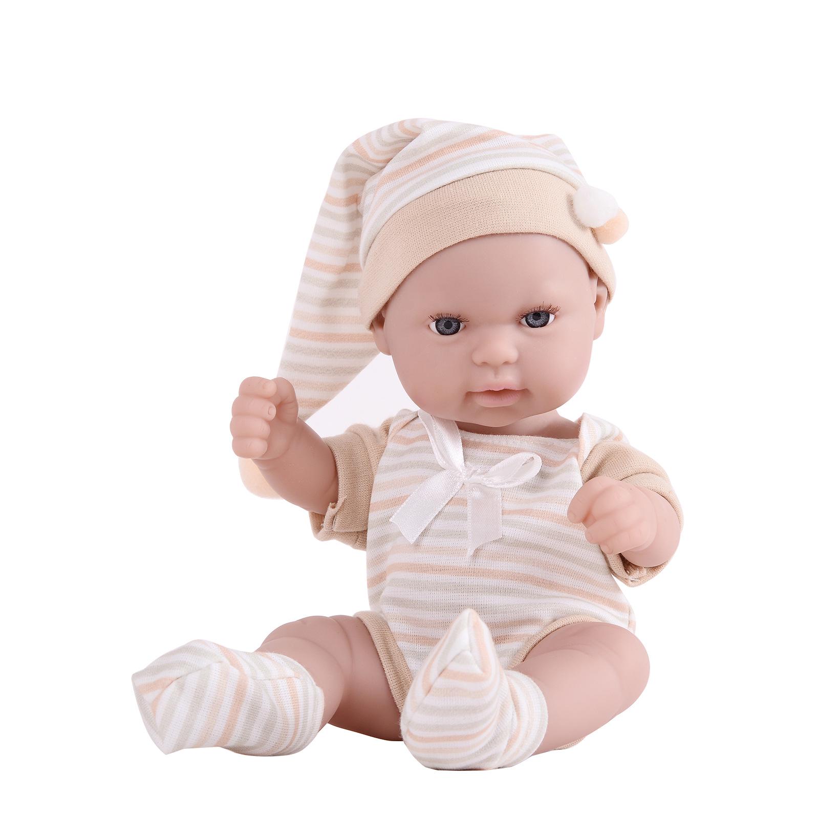 

11-inch Silicone Reborn American Newborn Baby Doll - Soft Rubber Toy for Children