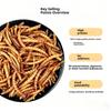 Direkt vom Hersteller Bio Hoher Proteingehalt Larven Reichhaltige Ernährung Essbare Insekten Gefriergetrocknet Mehlwurm Getreidefrei Umweltfreundlich Vögel
