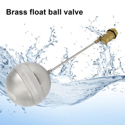 3/4" Male Thread Float Ball Valve Floating Ball Stainless Steel Water Sensor