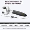 Multifunctional Adjustable Wrench Tool Multipurpose Pipe Wrench Wrench Suitable for Car Maintenance Household Tool
