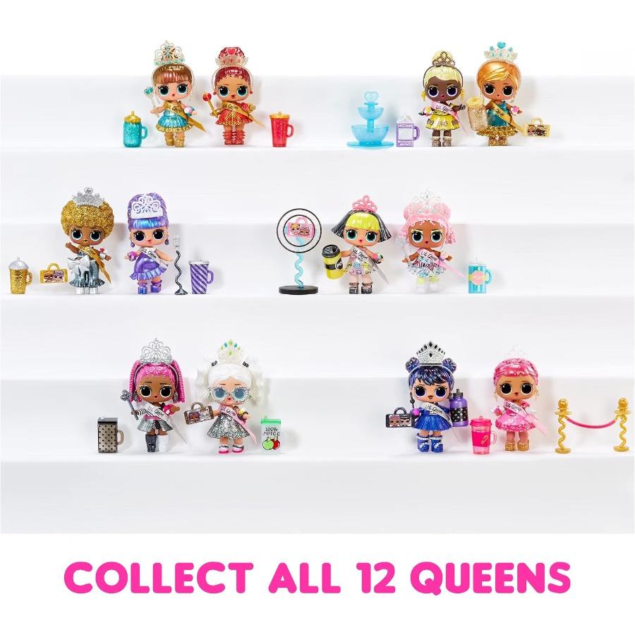 LOL Surprise! Queen Doll, 9 Surprises, Including a Doll, Outfits, and Royal-Themed Accessories—A Great Gift for Girls Ages 4 and Up