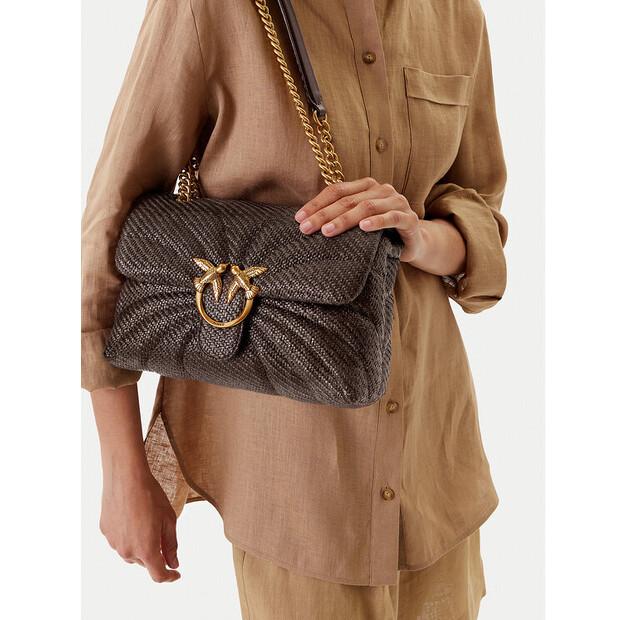 Bag PINKO Love Puff Classic Cl PE 25 PLTT 100038 A2C8 Brown