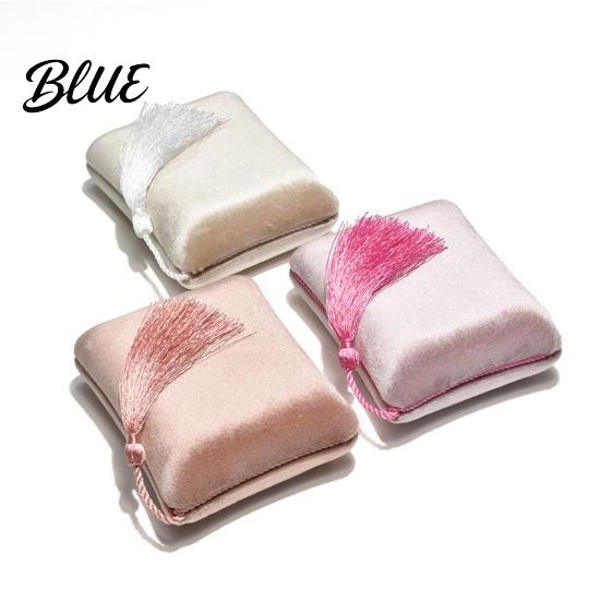 Travel Jewelry Case Velvet Box Organizer with Tassel Women Lined