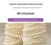 Top-Selling 2.0-14mm ABS Beads & Pearls for DIY Jewelry - Rhinestone Chain, Wedding Accessories