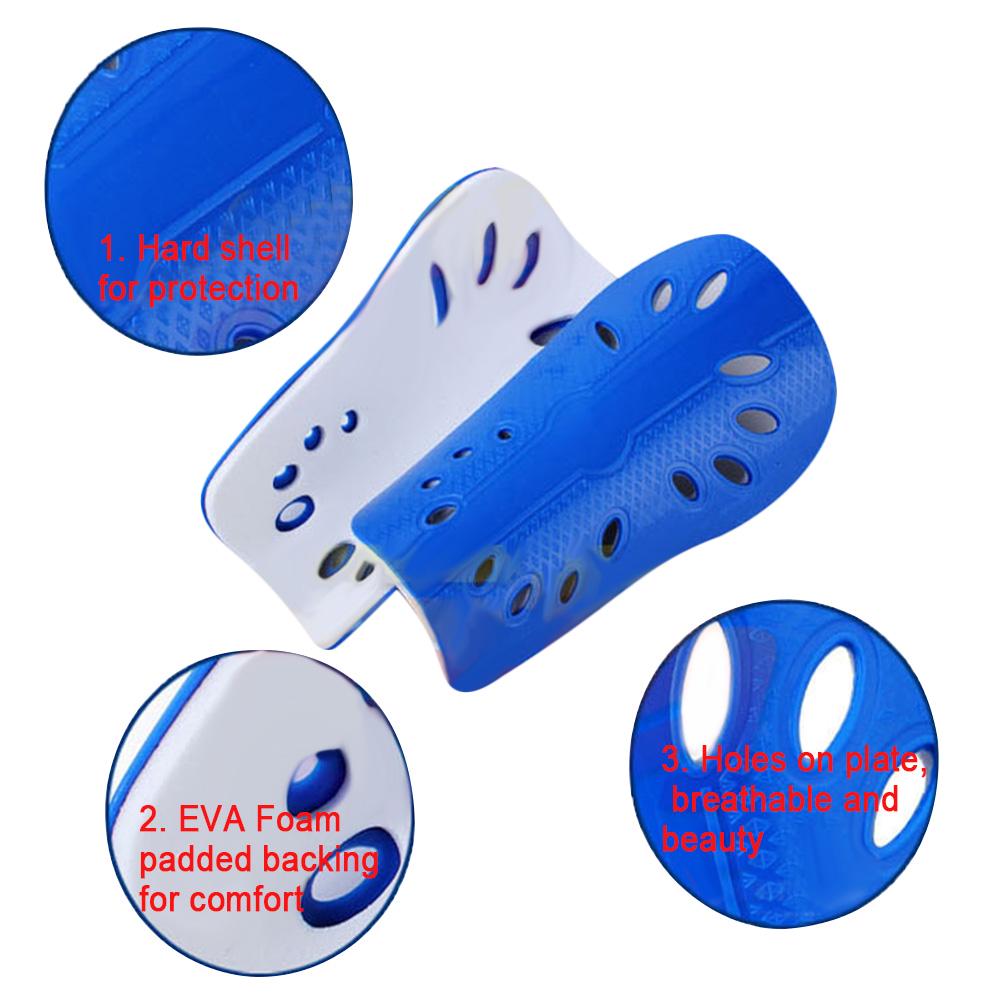 2pcs Soccer Shin Guard Pads Soft Football Cuish Plate Breathable Shinguard Leg Protector For Men Women
