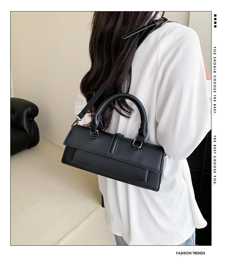 Trendy 2024 Women's Baguette Crossbody Shoulder Bag