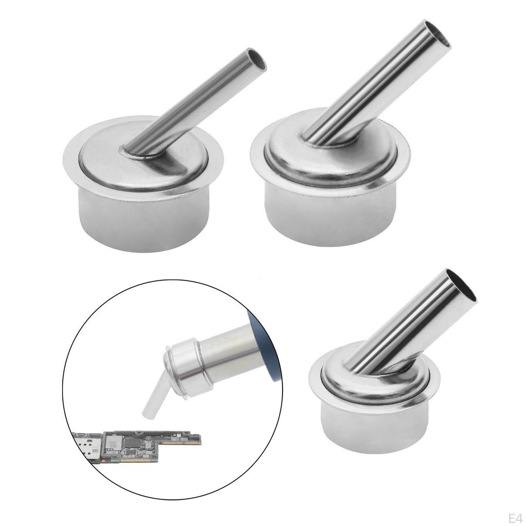 Curved Nozzle Accessories Stable 5mm 7mm 10mm Metal Parts Fitments Replace for 861Dw 861x Air