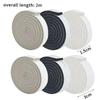 2/4/6pcs Foam Door Window Sealing Strip Weather Strip Self-Adhesive Soundproof Windproof Dustproof Draught Excluder Insulation