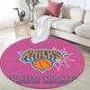 Custom Name New York Knicks Round Area Rug,Carpet Rug for Living Room Bedroom Sofa Playroom Decor,Non-slip Floor Mat