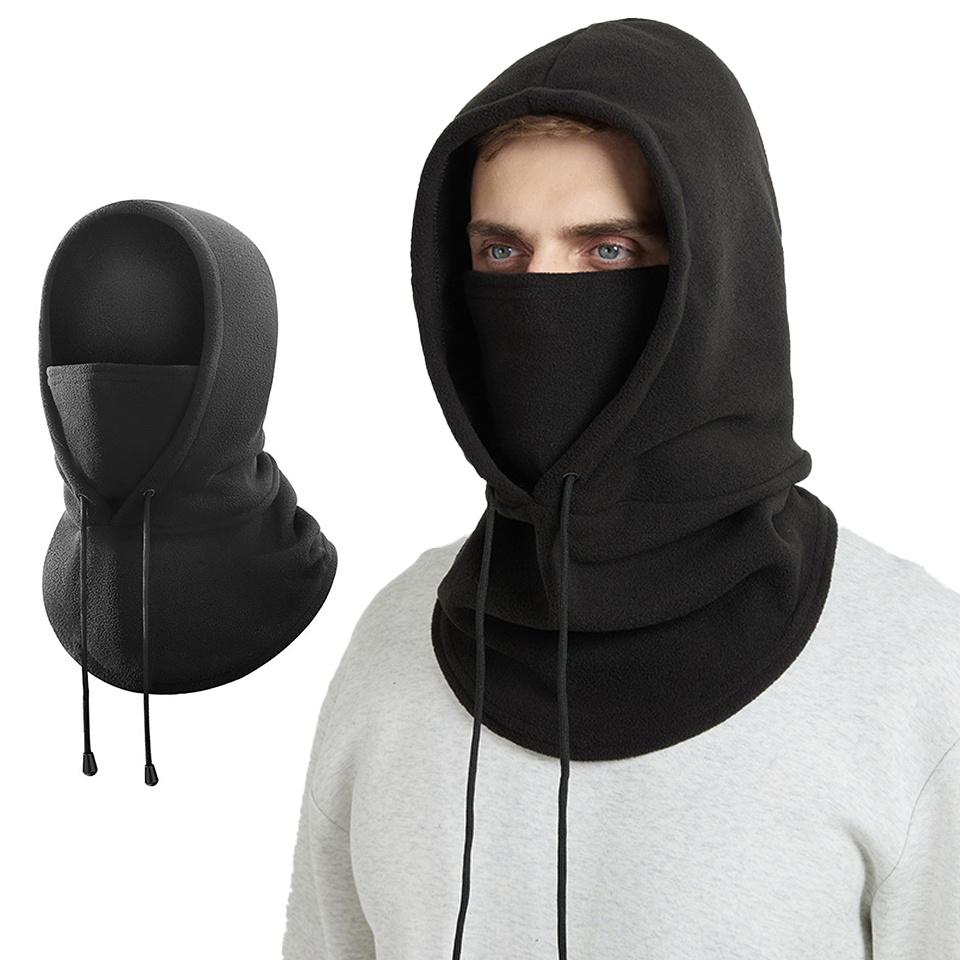 Warm Headgear Fleece Multi-Functional Full Face Protect Against Wind Cold One-Piece Scarf Outdoor Cold-Proof Ski Mask