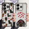 Soft Cover Case for Xiaomi Redmi A3 14C A3X 13C A5 K80 5G K80 Pro Interesting Dachshunds