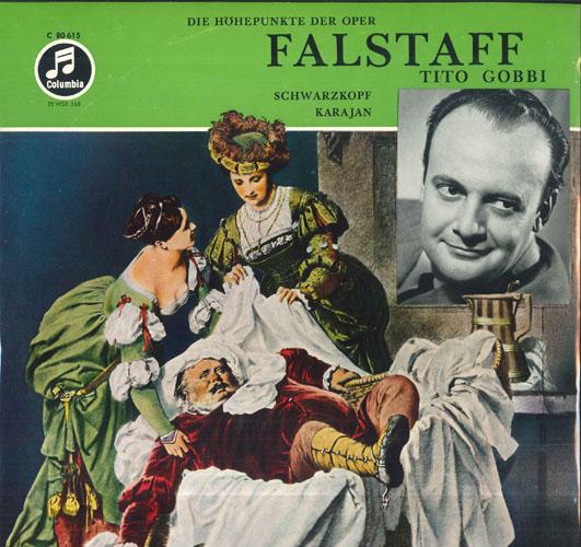 

LP Record ELIZABETH SCHWARZKOPF TITO GOBBI Verdi Falstaff Die Hohepunkte De C80615 COLUMBIA Germany Classical Used