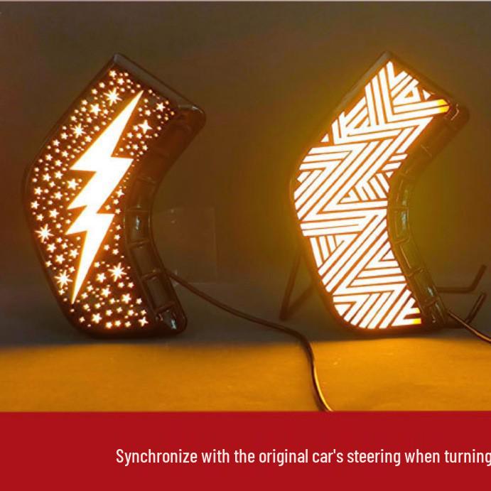 LED Daytime Running Lights & Turn Signals for BYD Seagull Intelligent Driving Version, Front Bumper Lights (25 Models)