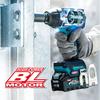 Makita Akumulátorový rázový utahovák 40Vmax Prodává se samostatně TW007GZ Baterie/Nabíječka/Kufr