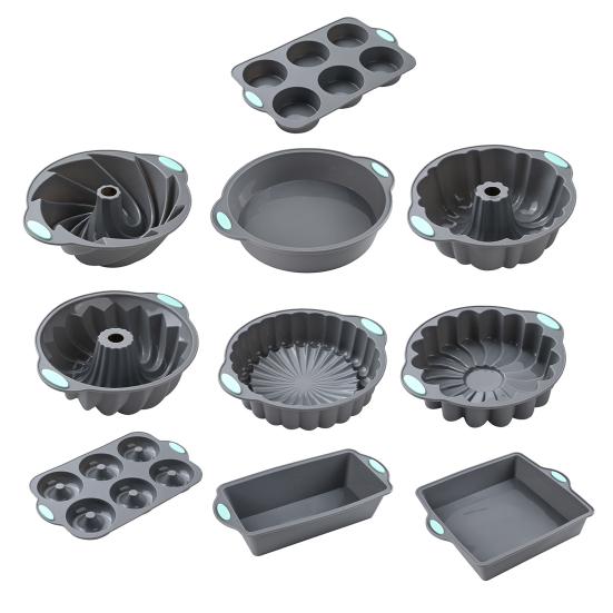 Silicone Cake Mold Non-Stick Heat Resistant Easy Bread Loaf Pan Release Bread Baking