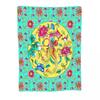 Peranakan Pattern Yellow 2024 An Ultra-Soft Micro Fleece Blanket