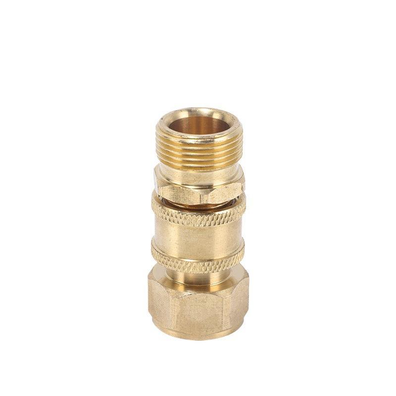 M22 High Pressure Washer Adapter Heavy Duty Construction Water Outlet Set Fits Water Pumps for Patio Driveway Garden Cleaning
