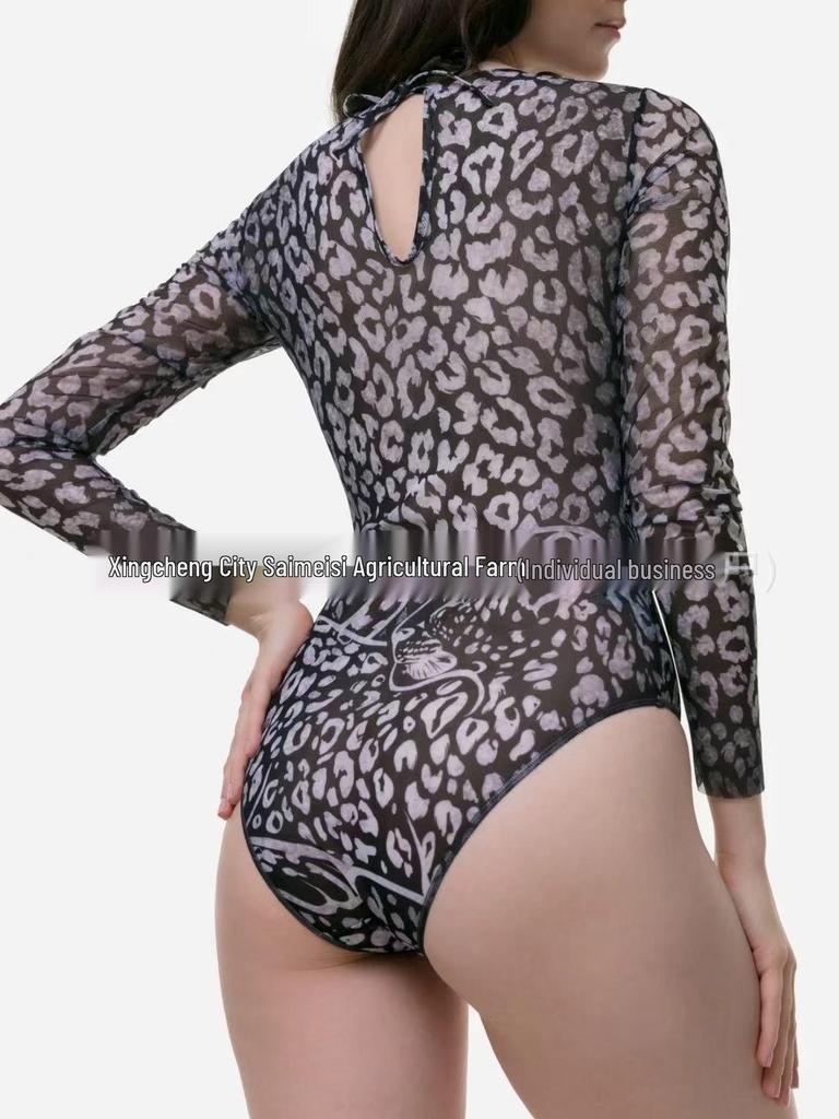 Women's European & American One-Piece Swimsuit - Training & Beachwear Bikini