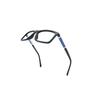 RSINC Full Rim Magnetic Clip On Glasses Metal frame/eyeglass/Spectacle,  Eye-sun Glasses Black-blue -In Br-4 47-FIRV-6DSZ