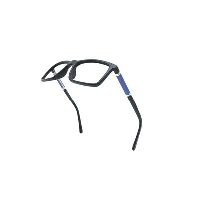 RSINC Full Rim Magnetic Clip On Glasses Metal frame/eyeglass/Spectacle,  Eye-sun Glasses Black-blue -In Br-4 47-FIRV-6DSZ