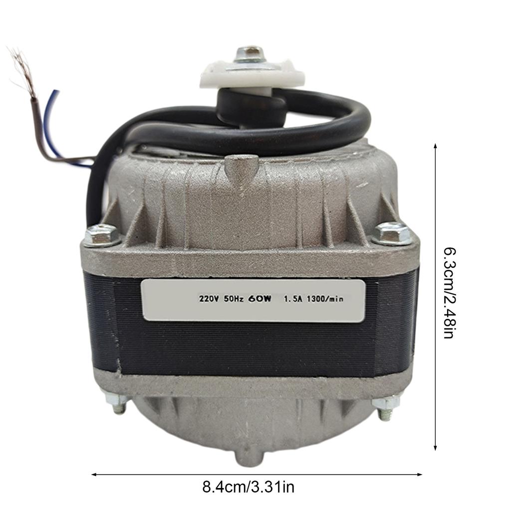 Multifunktionaler Kühlventilatormotor für verschiedene Kühlschränke und Gefrierschränke. Einfache Einrichtung. Geeignet für Kondensatoreffizienz.