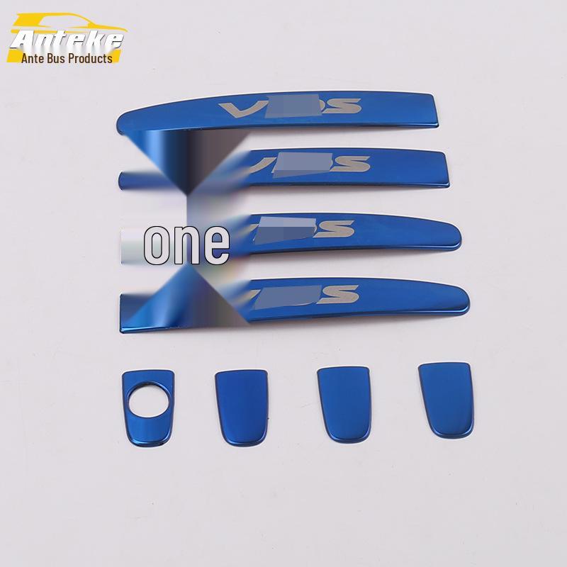 

19 Виос Ручка двери автомобиля Яркая полоса Подлокотник Декоративная полоса Наклейка