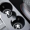 Non-slip Car Water Cup Pad Coaster Rubber Mat Bottle Holder Interior Anti-skid Cup Holder For Peugeot 208 3008 308 508 408 2008