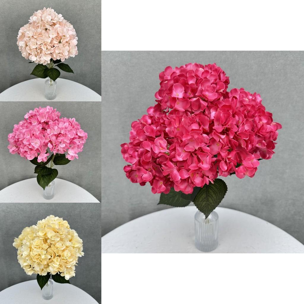Diy Artificial Hydrangea Macrophylla Home Decor With Flowers For Wedding And Photography Use