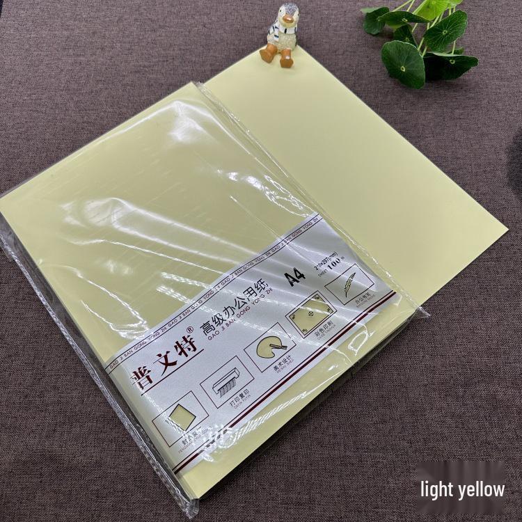 A4 Colored Cardstock 230g: Deep Green, Light Blue, Pink, Black, White, Kraft - Ideal for Students & Kindergartens