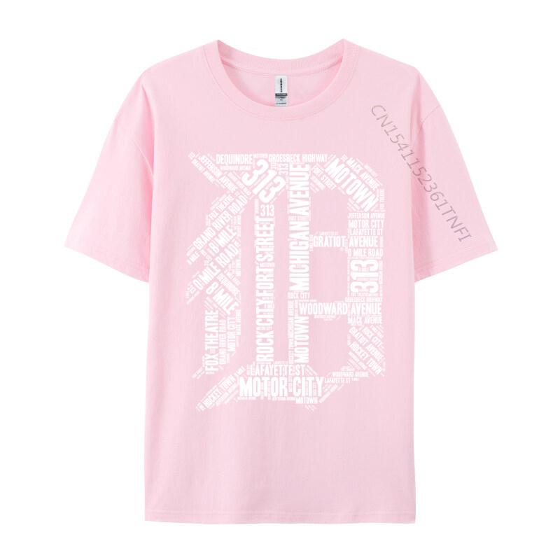 Unisex Tshirts Detroit D Summer Birthday Unisexs Tshirts Comfortable Combed Cotton T Shirt 3d Printed Top Tshirts
