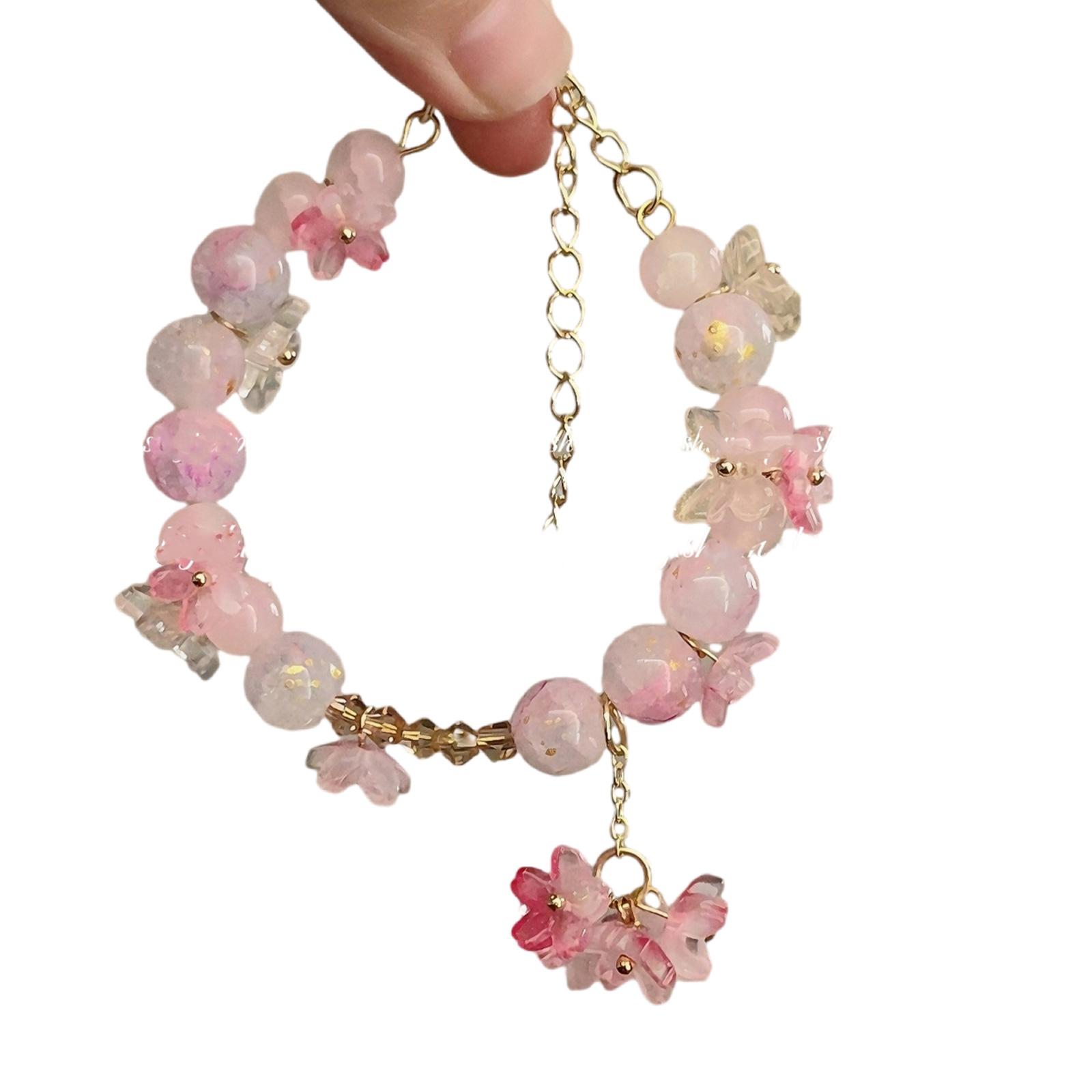 

Украшения на запястье с цветком, повседневный браслет, подходящий для подчеркивания стиля молодых и модных женщин