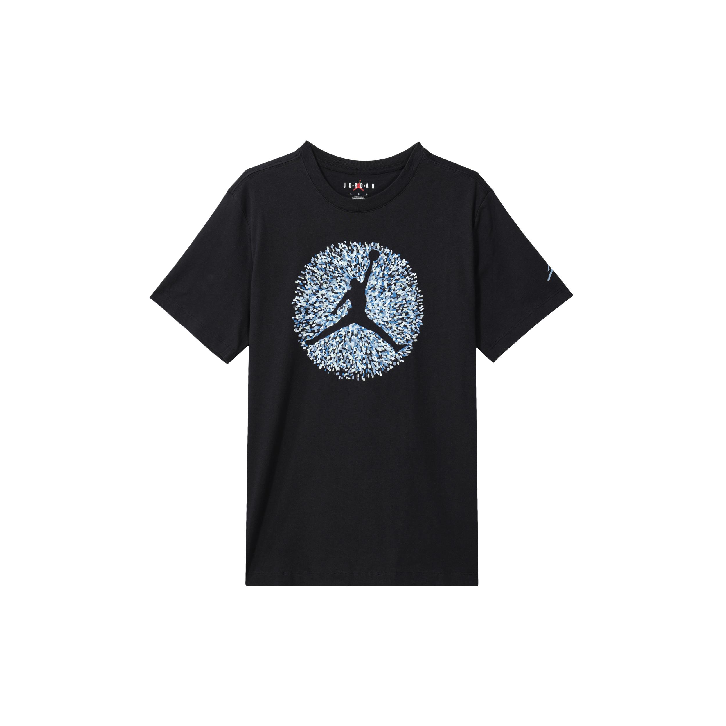

New Jordan Essentials T Shirt Men s Black FN6007-010 L