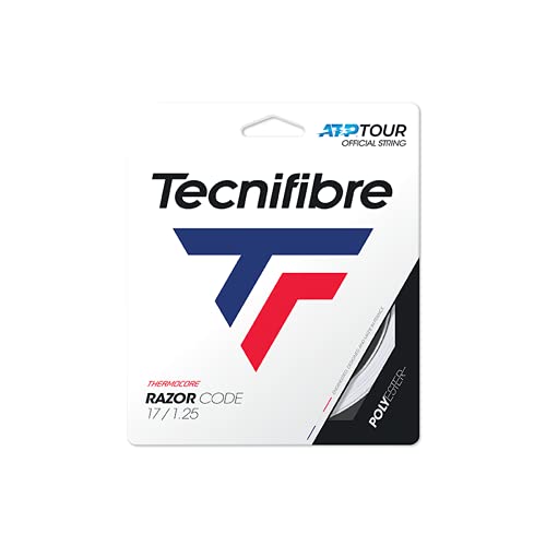 Tecnifibre RAZOR CODE Tennis String, 1.25mm, TFG401 (Ships via Mail), TFSG403 (Ships via Mail)