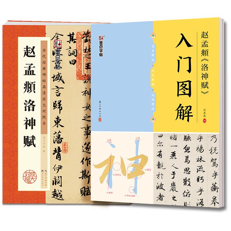 Zhao Mengfu s Ode to the Goddess of Luo Calligraphy Copybook Set