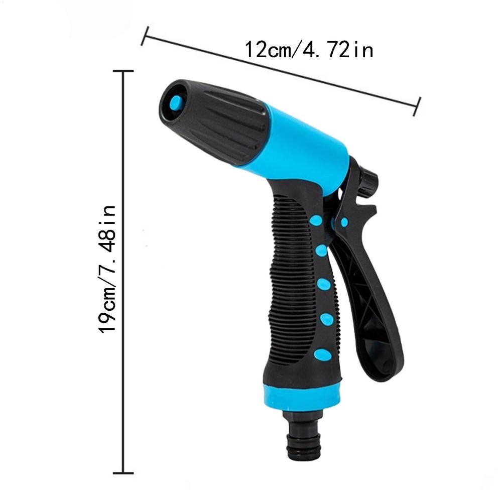 360-degree rotating nozzle head high-pressure hose garden hose water gun Heavy Duty Spray Water Hand Sprayer for Garden Lawn