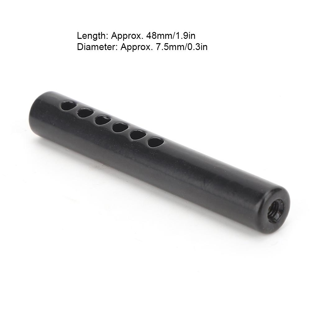 2Pcs Metal Front Back Bumper Mount Holder Support Frame Cylindrical for Axial SCX 110 RC Car