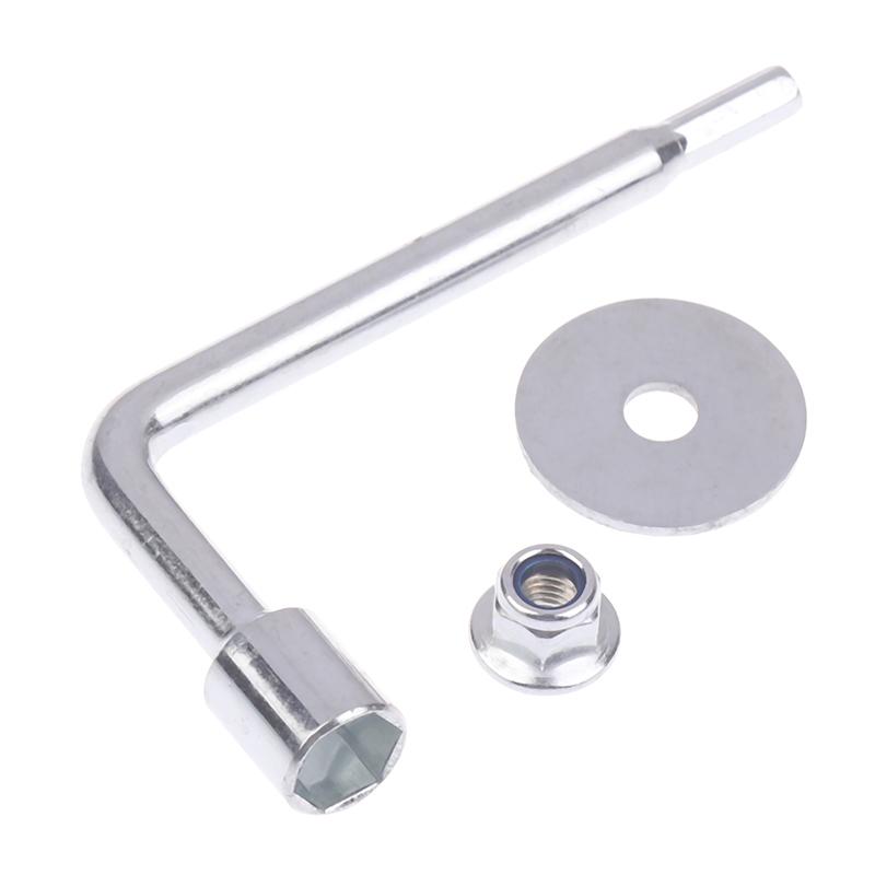 2 Stück Neuheit Handwerkzeuge 8mm Steckschlüssel mit 4mm Innensechskantschlüssel für Zubehör von Elektrorasentrimmern
