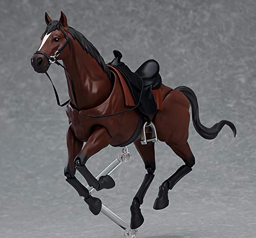 Max Factory figma kůň malovaná pohyblivá figurka ver.2 [hnědá] bez měřítka ABS&PVC