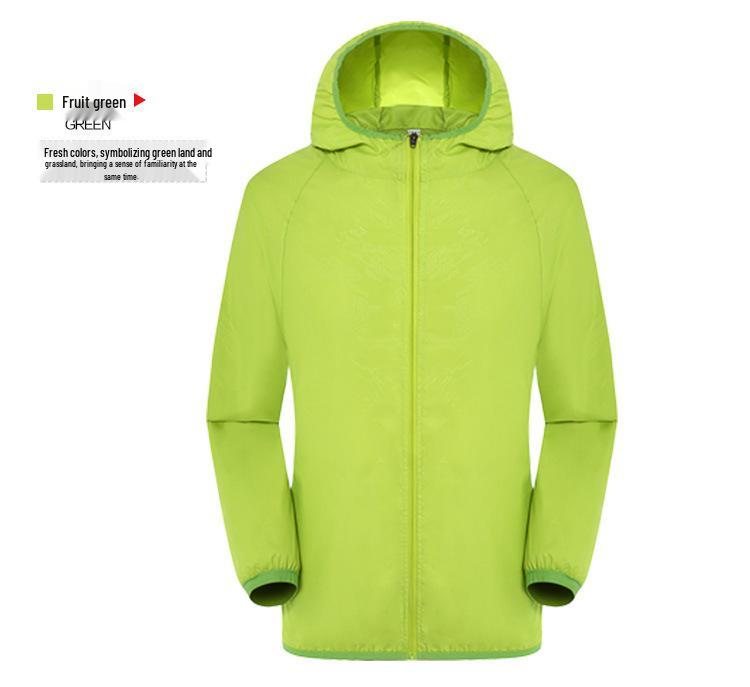 Ultrathin Windproof Cycling Jacket - Men's & Women's Waterproof Sun Protection with Custom Logo Options