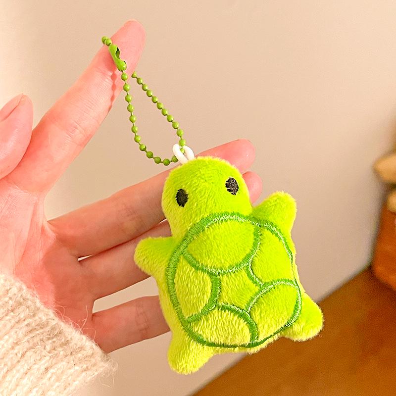 Plush Cartoon Keychain Pendant - Cute Gift Accessories for Bags