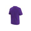 Nike X NBA Los Angeles Lakers Logo s písmenami Ležérne Priedušné Krátkorukávové Tričko Detské Vrchné Oblečenie Fialové 3Z2B7NBBM-LAK