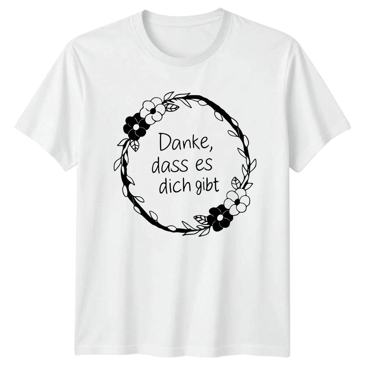 Thanks For Existing Womens T-Shirt Floral Gratitude Birthday Gift For Her L