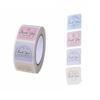 Custom Logo Stamp Stickers Cute Thank You Square Decoration X091
